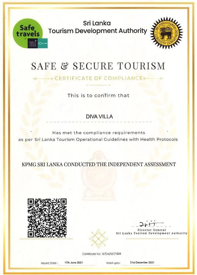 Diva Villa Airport Transit Hotel Katunayake 3*,